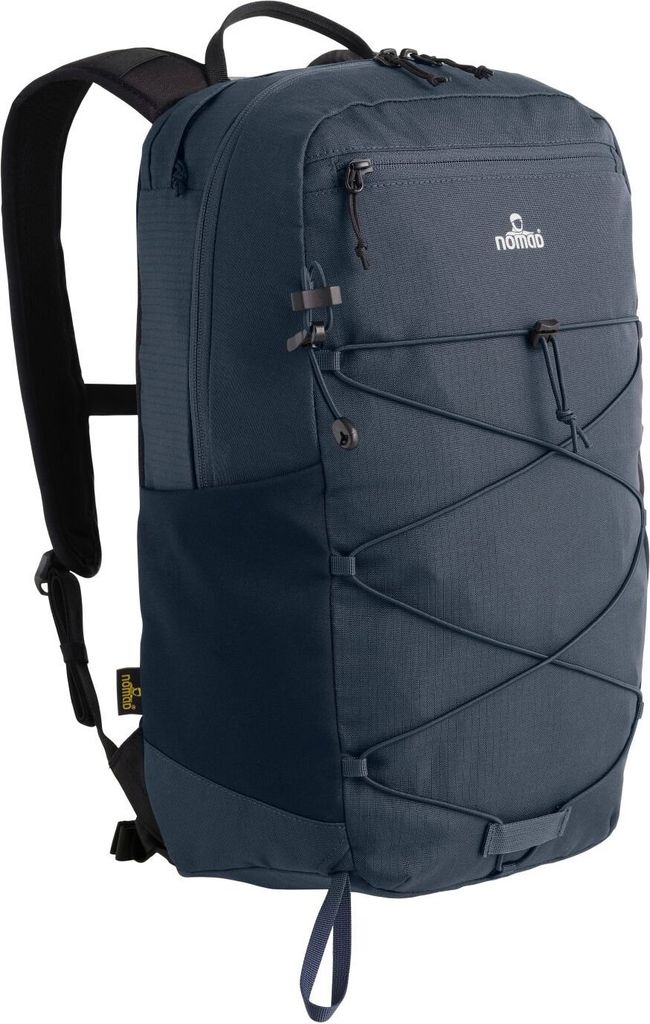 NOMAD Montagon 22 Rucksack | 22 L Tagesrucksack | Dunkles Marineblau | Kompatibel mit Wasserbeuteln | 15,6-Zoll-Laptoptasche | Leicht | Gepolster...