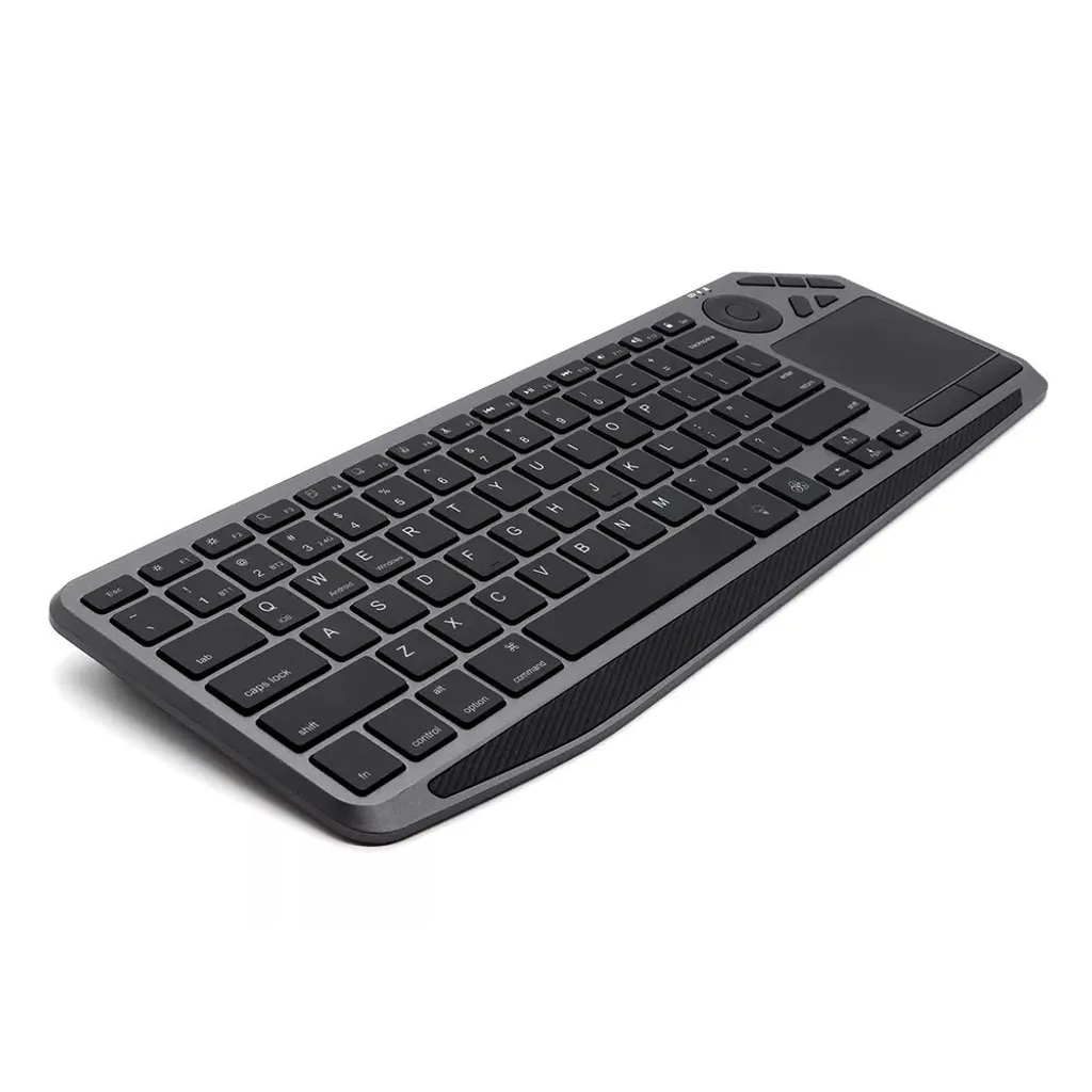Techly Clavier sans fil Bluetooth et RF avec Touchpad LED RGB Azerty