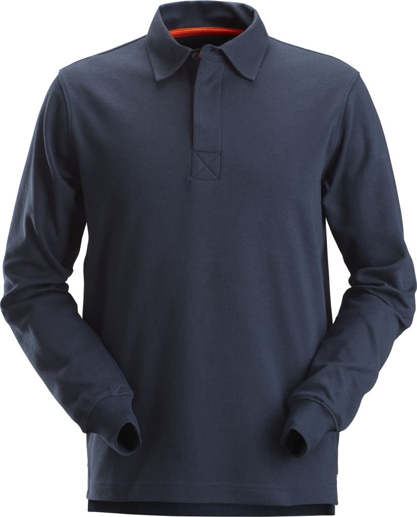Snickers Rugby Shirt Navy-XL