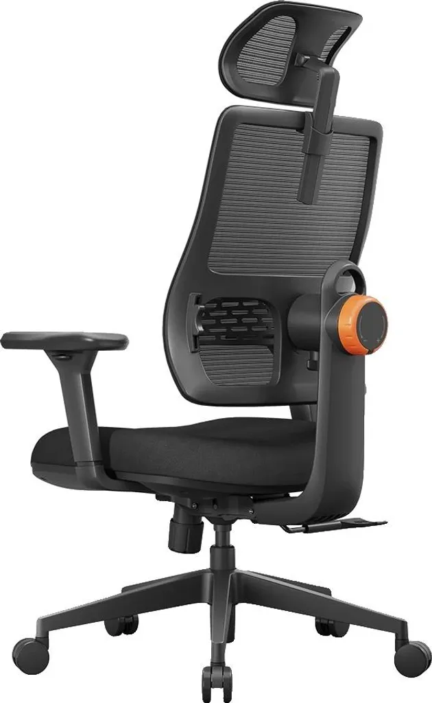 Fauteuil de bureau avec soutien lombaire dynamique NEUTRAL MAGICH003 Noir