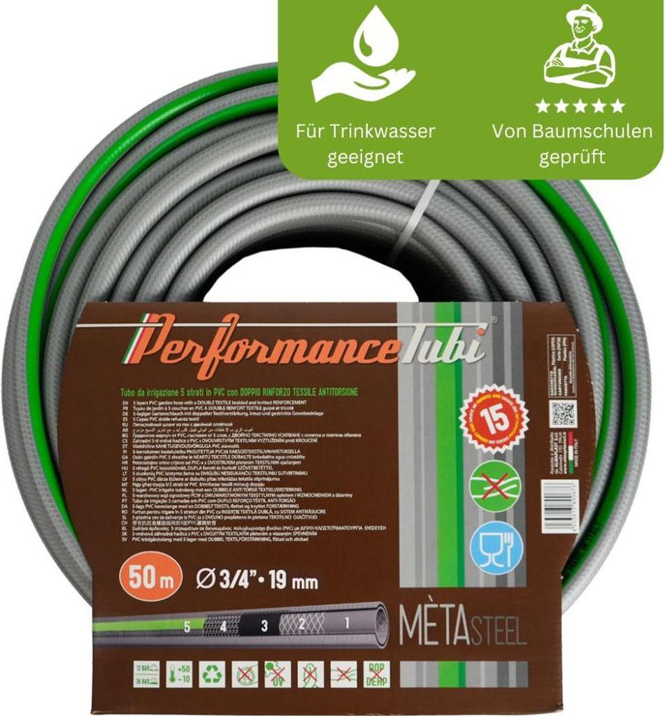 Gartenschlauch Meta - 3/4 Zoll (50m)