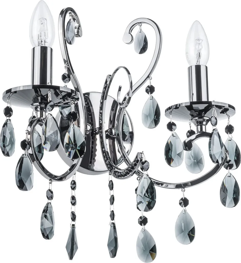 Italux Barocco Lampada da parete a LED con cristalli MB72709-2BCH