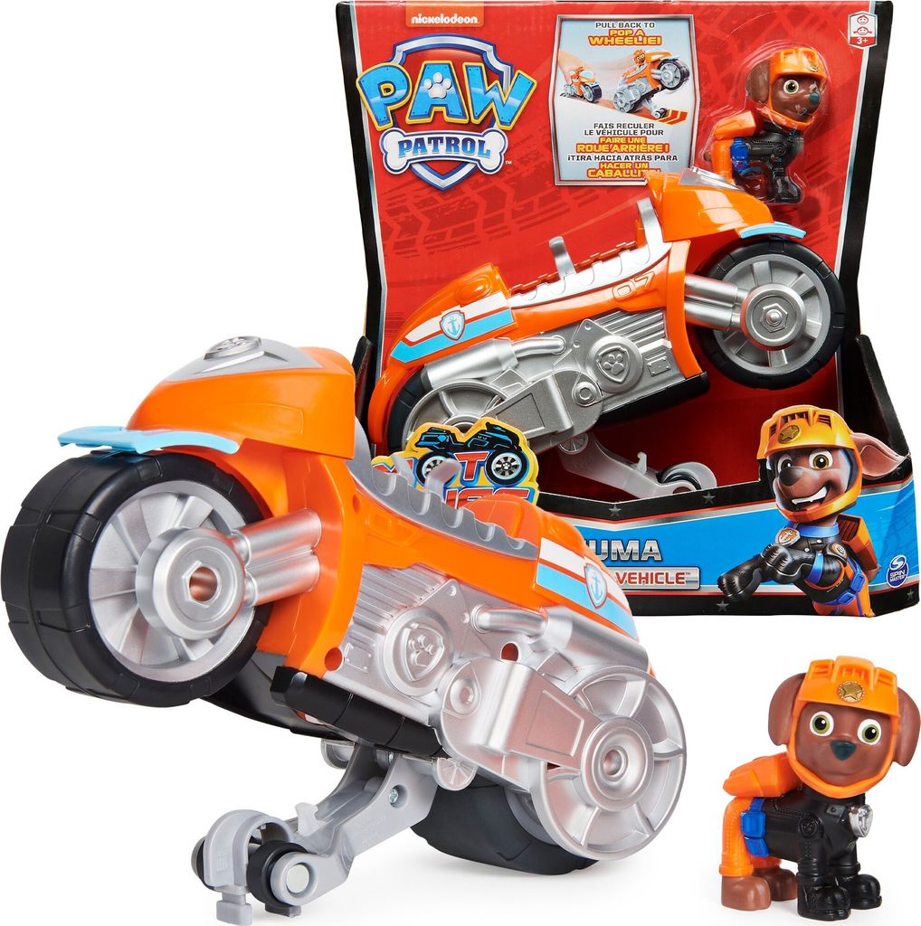 PAW Patrol PAW VHC ThemeVeh Motorcycle Zuma GML, Motocykl, Obrázek produktu 