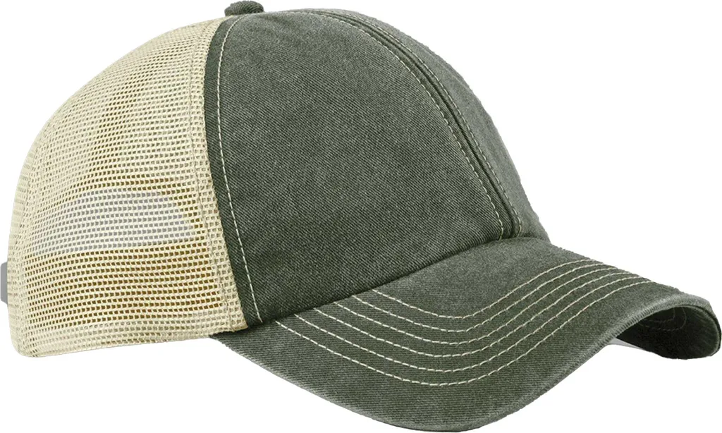 Cappello Unisex Beechfield BC7169 Trucker - Verde Oliva Classico
