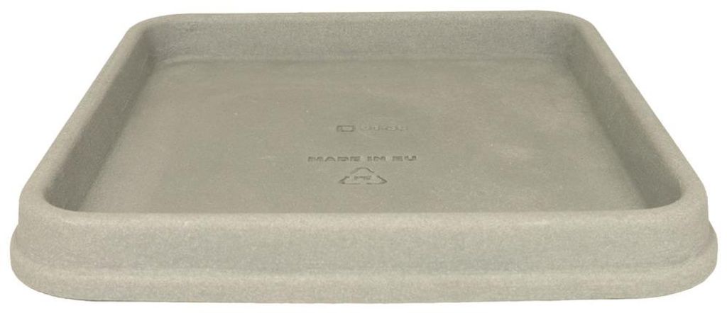 MePla - Untersetzer Venezia quadrat 58x58 grau Produktbild 