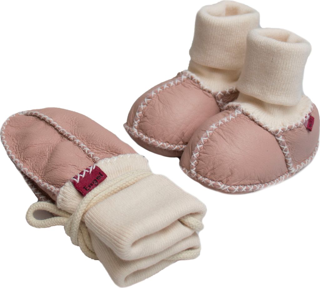 Baby Booties und Fäustlinge aus Lammfell Set COLMAR mit Produktbild 5
