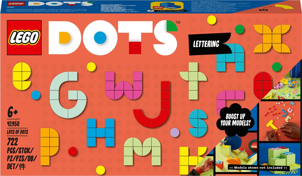 LEGO 41950 DOTS Ergängzungsset XXL - Botschaften, Produktbild 