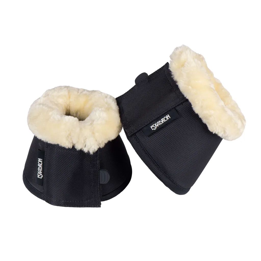 Cloches de protection Eskadron Fauxfur Basics Nightblue en taille XXL