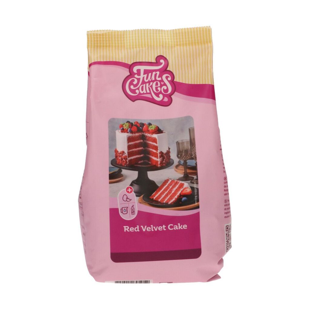 FunCakes – mieszanka do ciasta Red Velvet / Samtrot 500 g  Zdjęcie produktu 