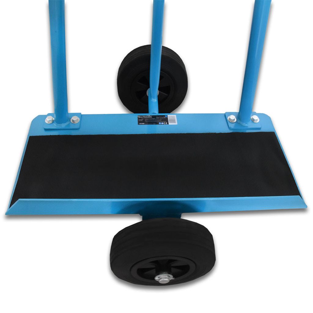 DEMA Plattenwagen DPW4 - Transportwagen Für Rigips & Sperrholz | 300kg Tragkraft 118x68x131cm