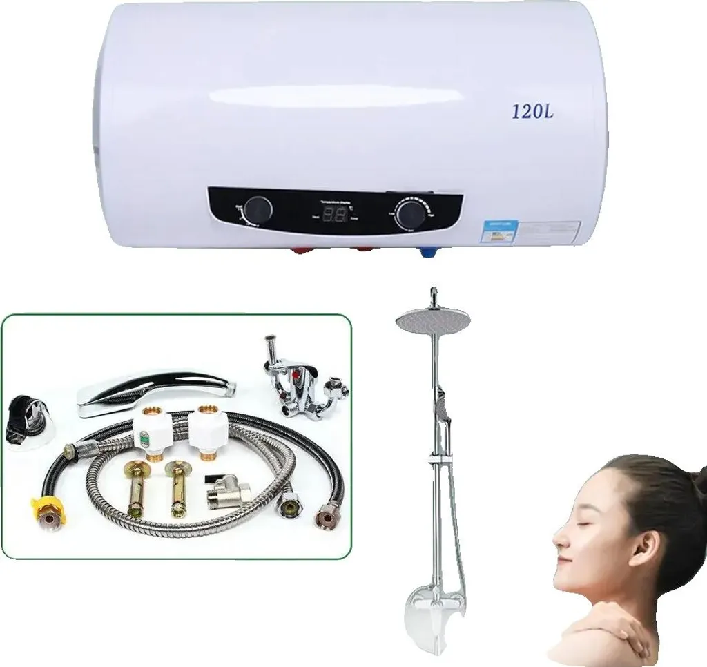 Chauffe-eau électrique 220V 35L Blanc - Cumulus compact vertical mural