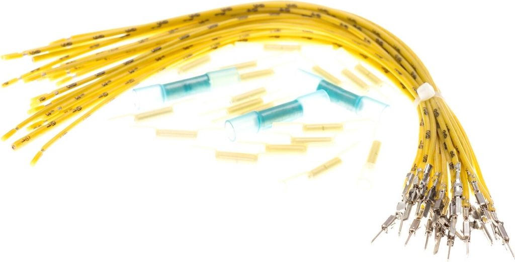 FEBI BILSTEIN Kabelreparatursatz Tür 107114 beidseitig Hinten für VW SHARAN (7M8, 7M9, 7M6)