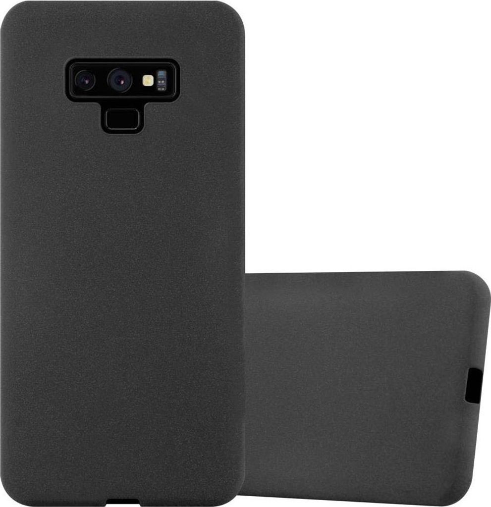 Cadorabo Schutzhülle für Samsung Galaxy NOTE 9 Hülle in Schwarz Handyhülle TPU Etui Cover Case