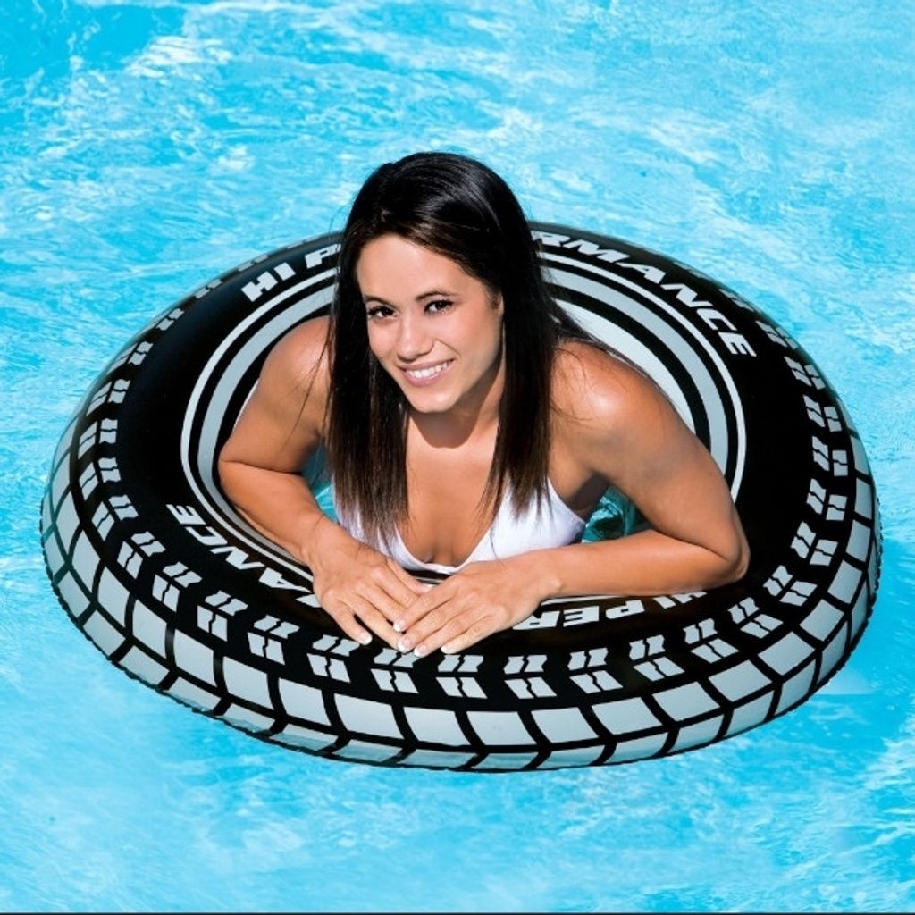 Opona samochodowa Intex z pływającym pierścieniem 91cm Zdjęcie produktu 10