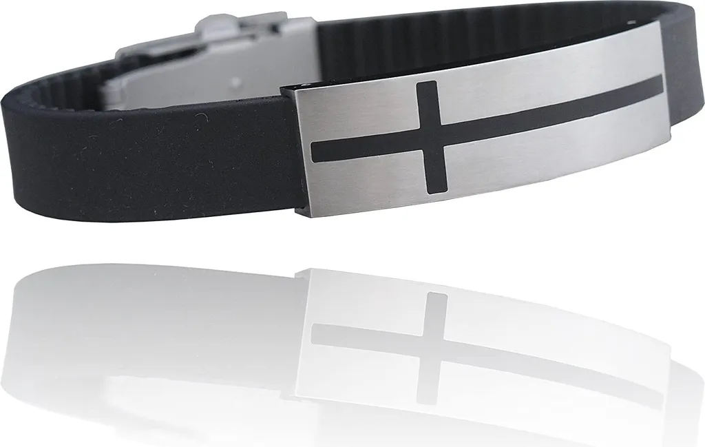 Bracciale Uomo OIDEA In Vera Pelle Intrecciata - Regolabile 5 Fori