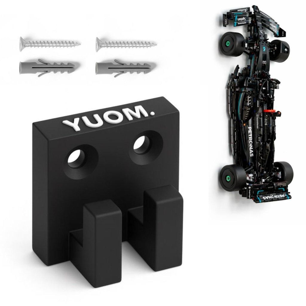 YUOM. Wandhalterung für LEGO Technic 42171 Mercedes F1 Auto Produktbild 