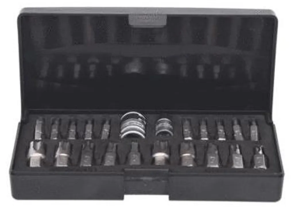 Jeu de clés à douilles TX Plus KS TOOLS en acier Chrome-Vanadium 22 - 11