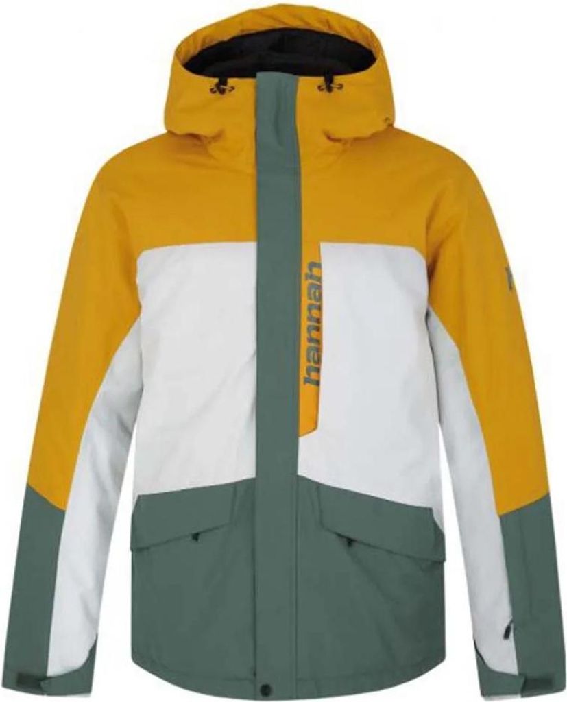 Pánská bunda HANNAH GAROW, golden yellow/dark forest Herrenjacke HANNAH GAROW, golden yellow/dark forest
