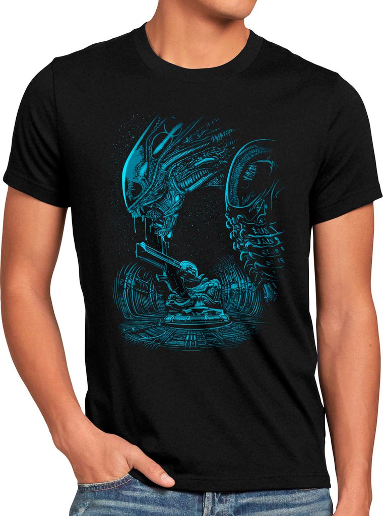 style3 Prometheus Herren T-Shirt xenomorph alien ripley movie