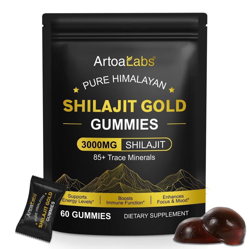 Himalaya Shilajit Gold Gummies Gummibärchen Fulvosäure Produktbild 