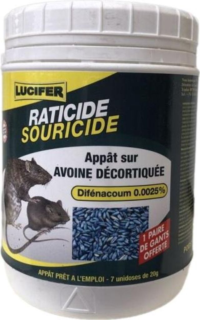 Raticid Souricide0,0025% 140g Produktbild 