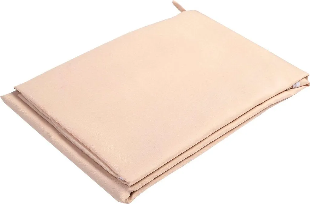 Tetto di ricambio per tettoia parasole, copertura per dondolo, beige/verde, 191 x 132 cm, beige
