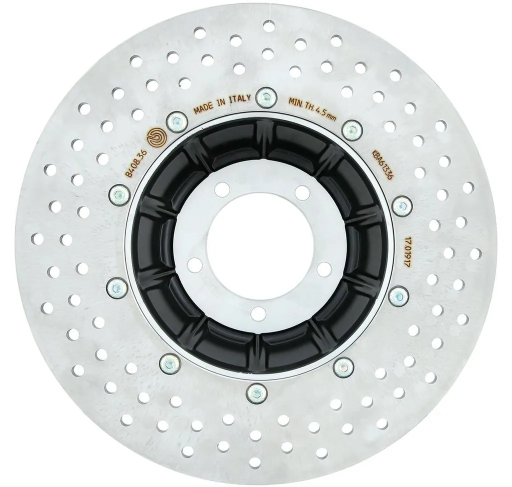 Fini le fading : Disque de frein flottant Brembo 78B40836 Inox pour BMW