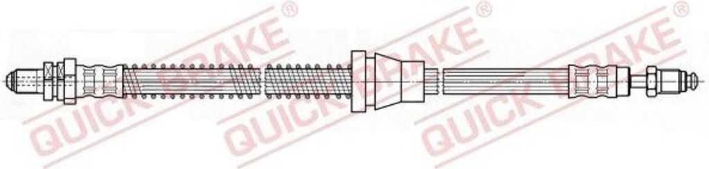 QUICK BRAKE 42.919 Bremsschlauch für FORD KA (RB) STREET KA (RL2)