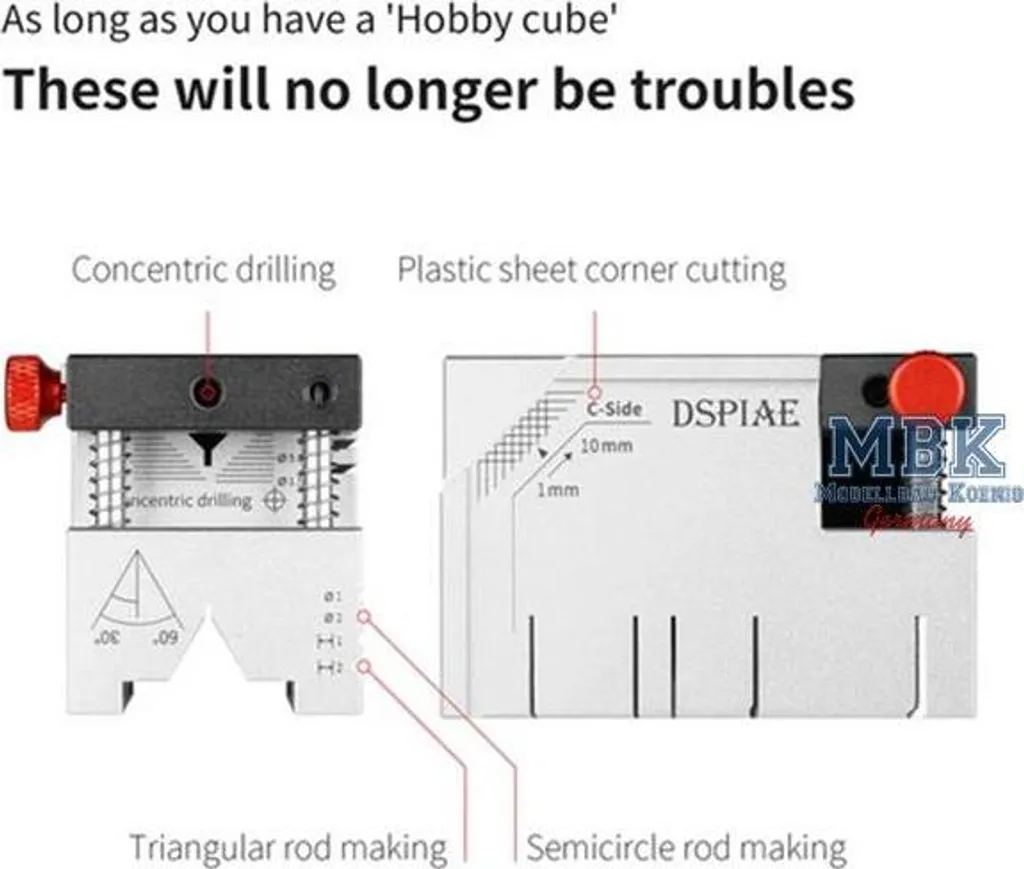 DSPIAE DSP-AT-AP Cube Plateforme Multifonctionnelle pour Modélisme Pro