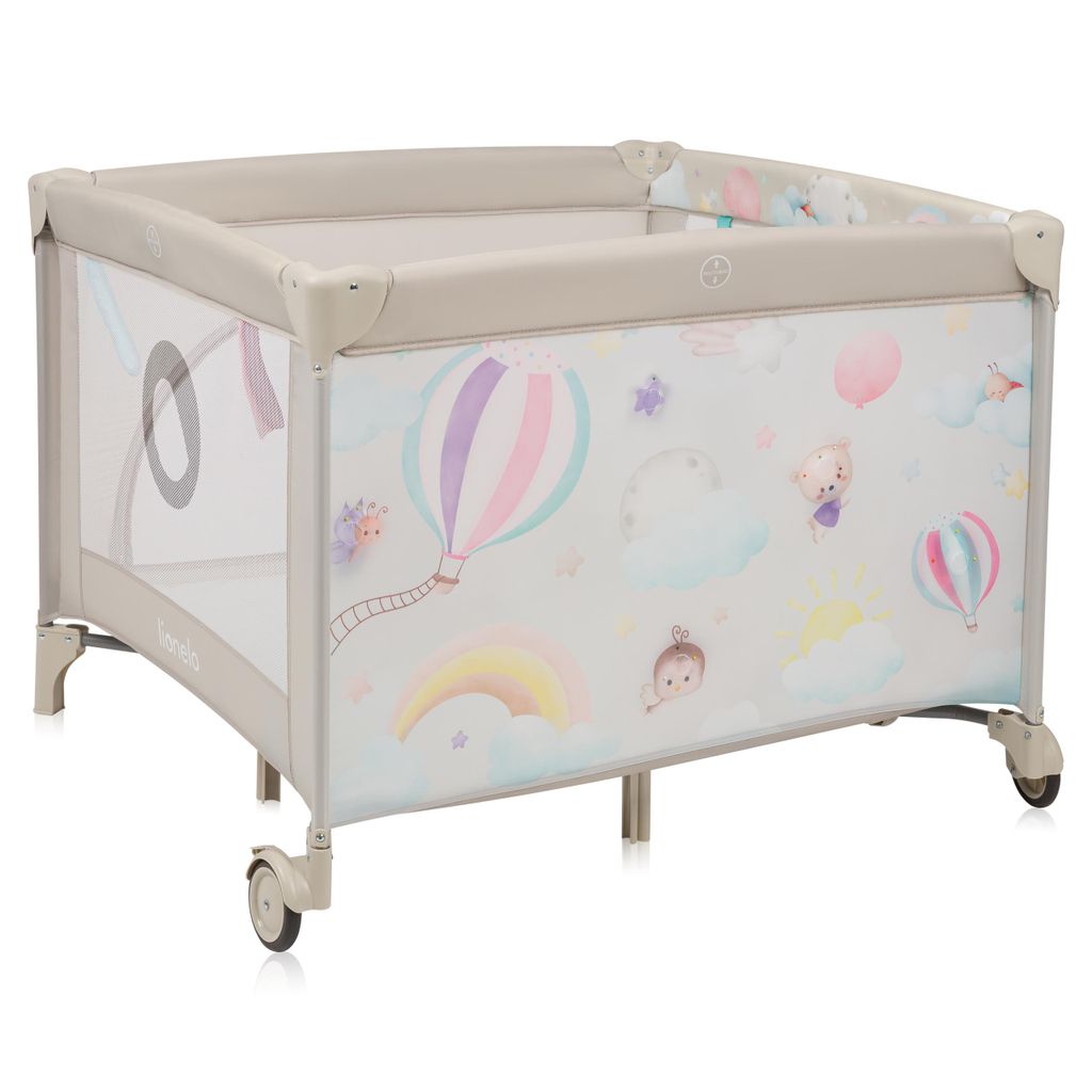 LIONELO Laufgitter Mille Plus bis 15 kg, 6-36 Monate, mit Produktbild 