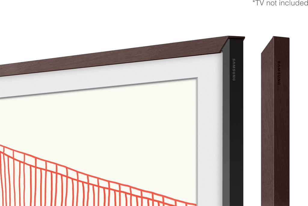 Samsung The Frame 50 pollici Moderno Marrone Immagine del prodotto 