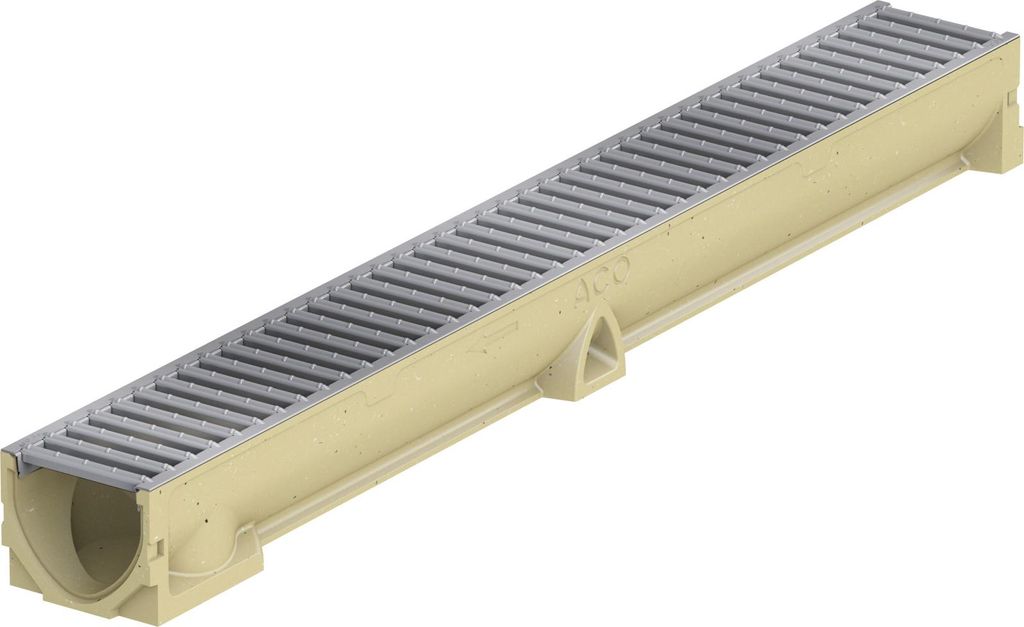 ACO Entwässerungsrinne Standardline Polymerbeton 1 m Produktbild 
