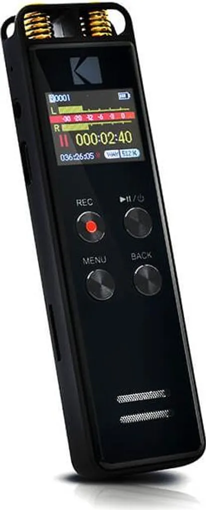 Kodak VRC 550 Enregistreur Audio Stéréo avec Batterie Rechargeable
