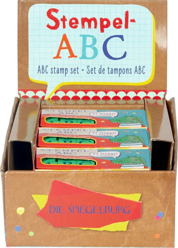 Bunte Geschenke|Die Spiegelburg Stempel-ABC - Bunte Produktbild 