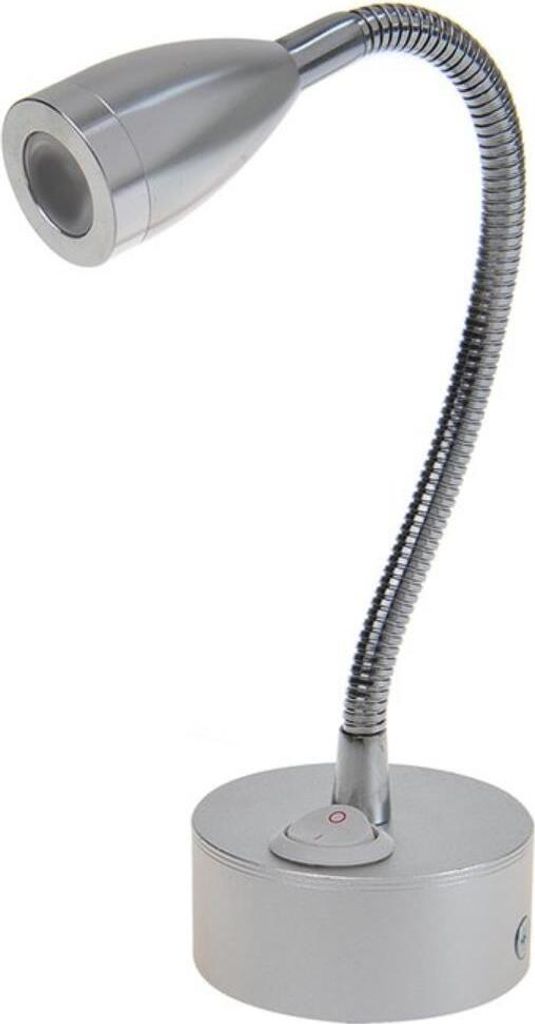 Aufbauspot LED mit flexiblem Schwanenhals 12V 120lm Ø65x110-260mm