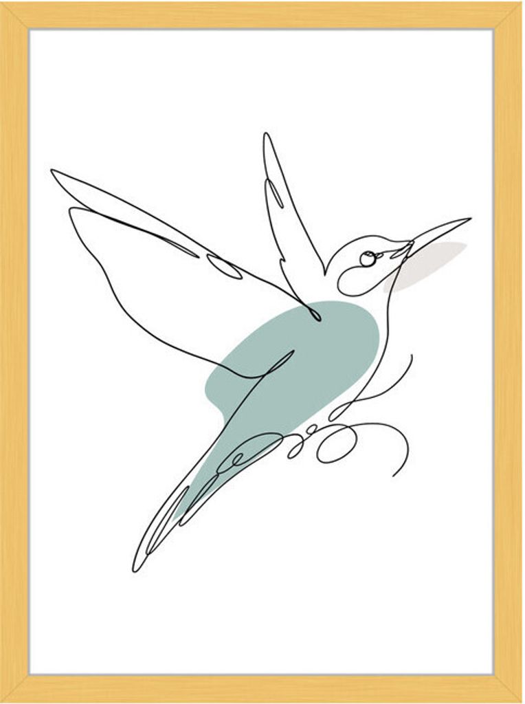 Bilderrahmen 30x40, Rahmen Gold 30x40, Metallrahmen mit Plexiglas, Aluminium, Photo Frame für Foto von 30x40, ca.31x41cm, Titan Gold