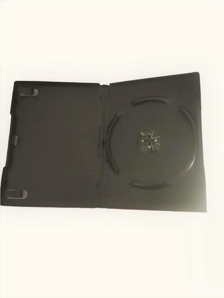 Écrou central noir pour DVD 7 mm - Haute durabilité - Lot de 25 unités