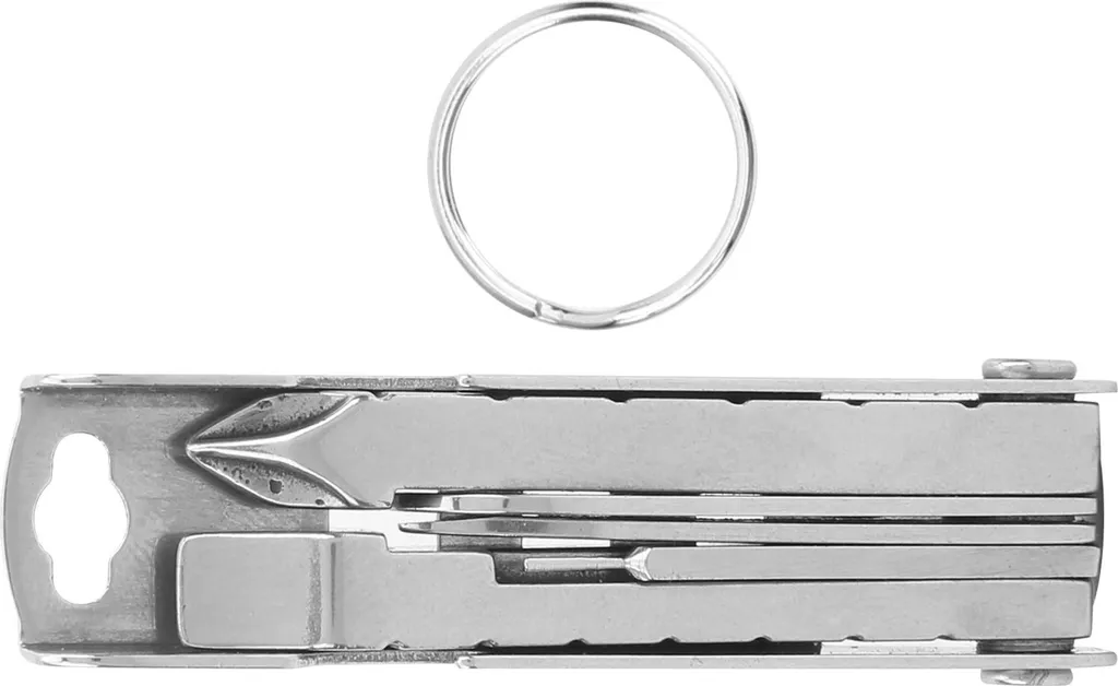 Multitool 12 in 1 Sopravvivenza: Coltello e Cacciavite Portachiavi