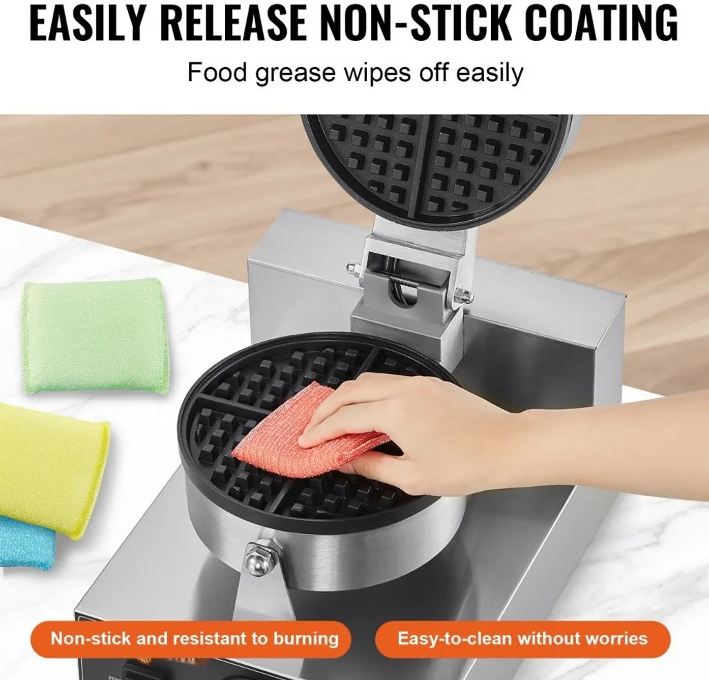 Gaufrier pour la gastronomie - Solution 4 gaufres pour vente à emporter