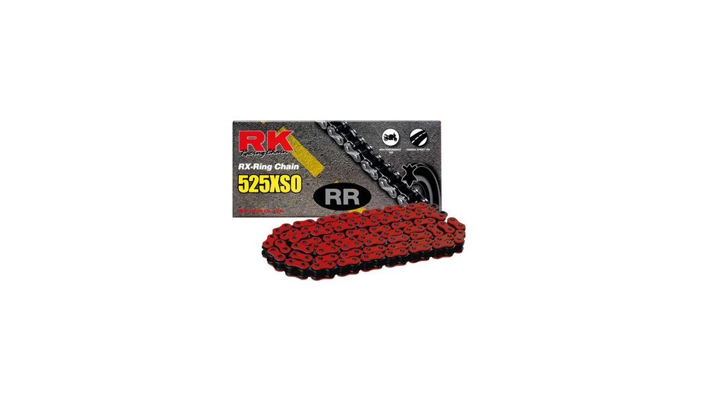 Rk-Ketten 525 xso 110 n rot schwarz offen