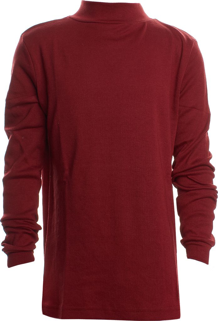 Le Petit Garçon LPG700 Langarm-T-Shirt mit Halbhalsausschnitt für Jungen und Mädchen