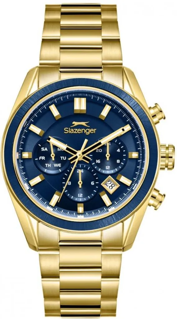Montre Slazenger SL.09.2600.2.190 avec Bracelet Bleu Marine et Cadran Chic