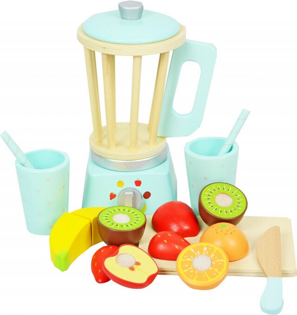 4iQ Cocktail-Set aus Holz für Kinder Mixer