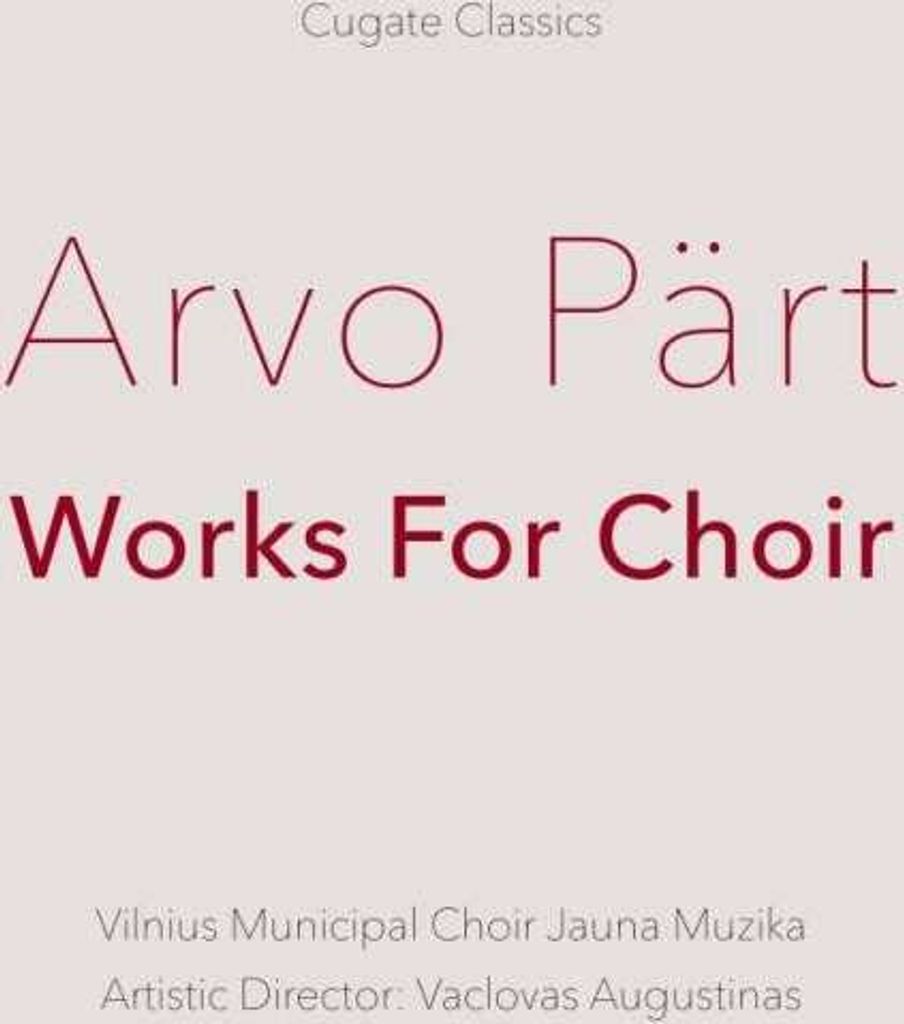 Works For Choir