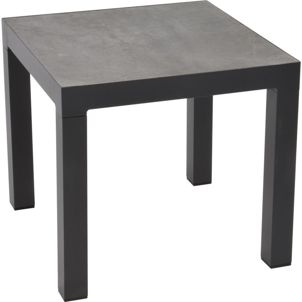 Lesli Living - Gartentisch Down - Grau - 50x50x46m Produktbild 