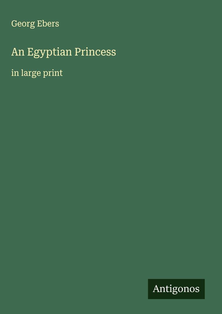 Eine ägyptische Prinzessin