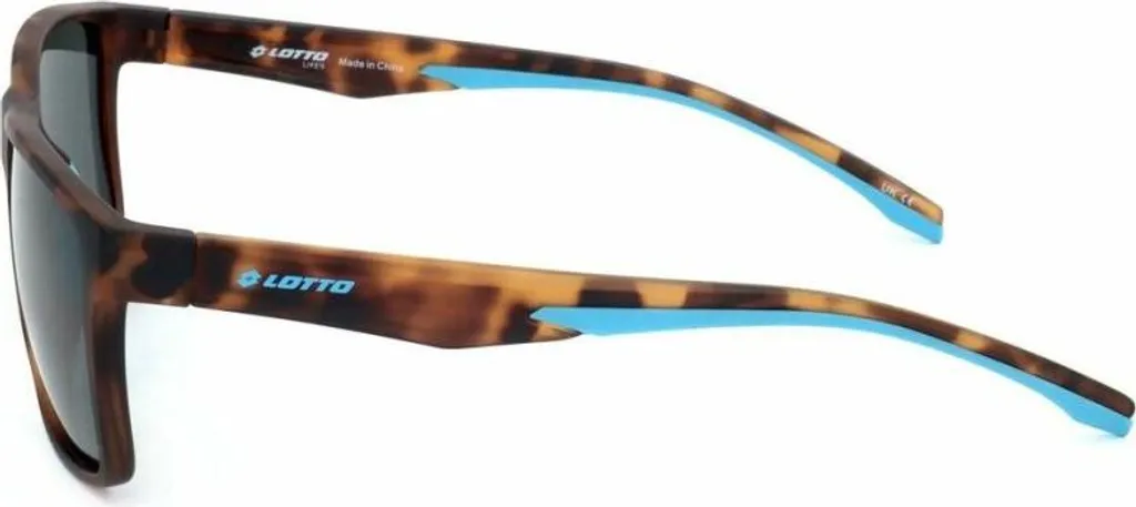Lotto LS1007 Lunettes Tortoise Mat Légères avec Intérieur Bleu
