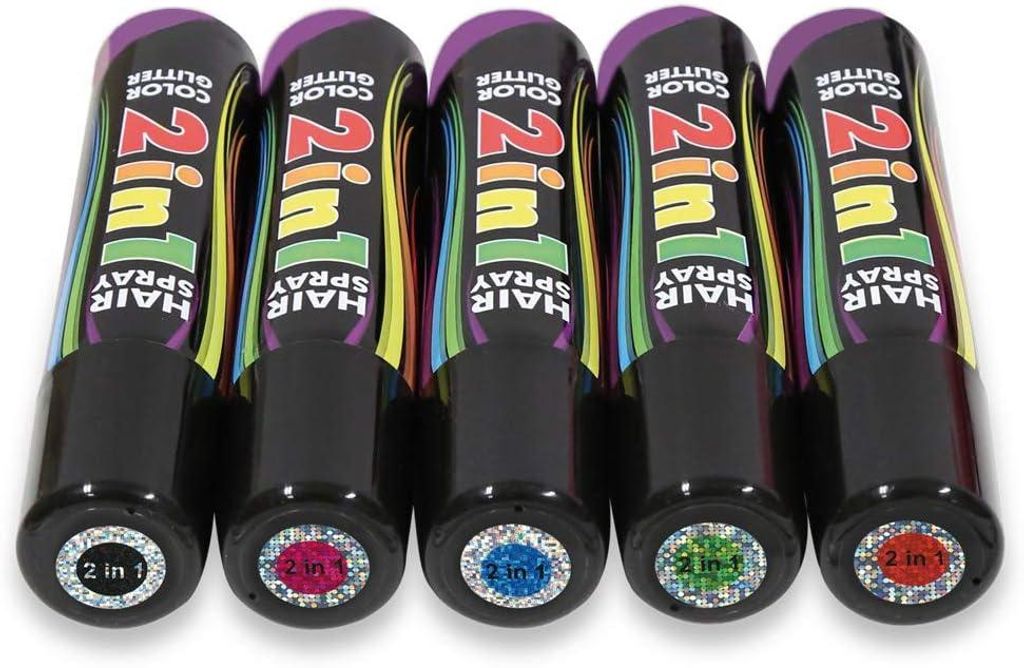 Haarspray 2in1 Color und Glitter in verschiedenen Farben Produktbild 