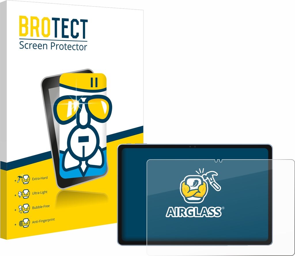 BROTECT Schutzglas für Alldocube iPlay 60 Pro 11" Schutzfolie Panzer Folie Glas Display Schutz klar