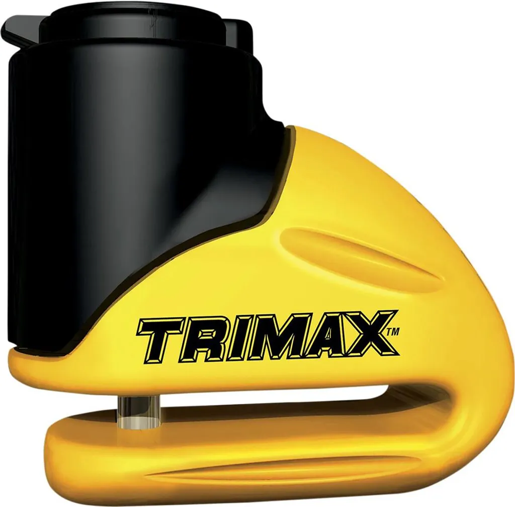 Bloque-disque Universel Jaune Trimax T645S pour Frein de Moto et Scooter